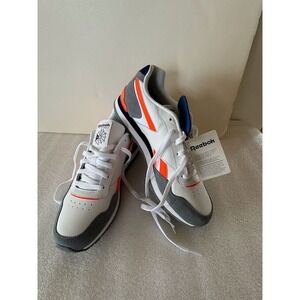 Mens Reebok Classic Harman Run Sneakers Shoes Retro Neon Fluorescent Orange 10.5
